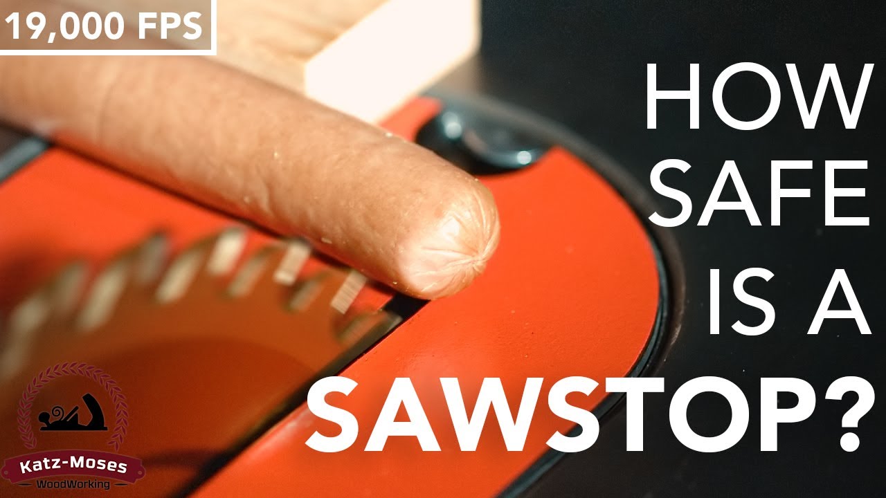  New Update How Safe is a Sawstop Saw? - Never Before Seen 19,000 FPS HD Slow-Mo Video