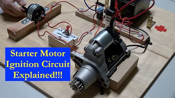 Starter Motor and Ignition Circuit Thoroughly Explained!