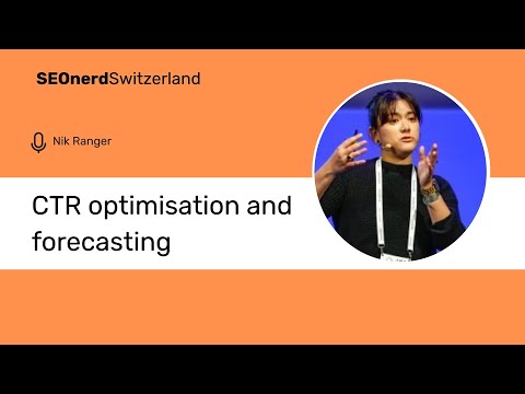 🎤 CTR optimisation and forecasting with Nik Ranger - YouTube