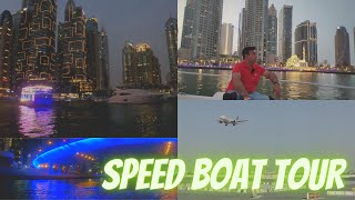 Exclusive 60 Min Dubai Speed Boat Tour in Just 199 AED I Boat Ride Tour to Dubai Marina Atlantis JBR