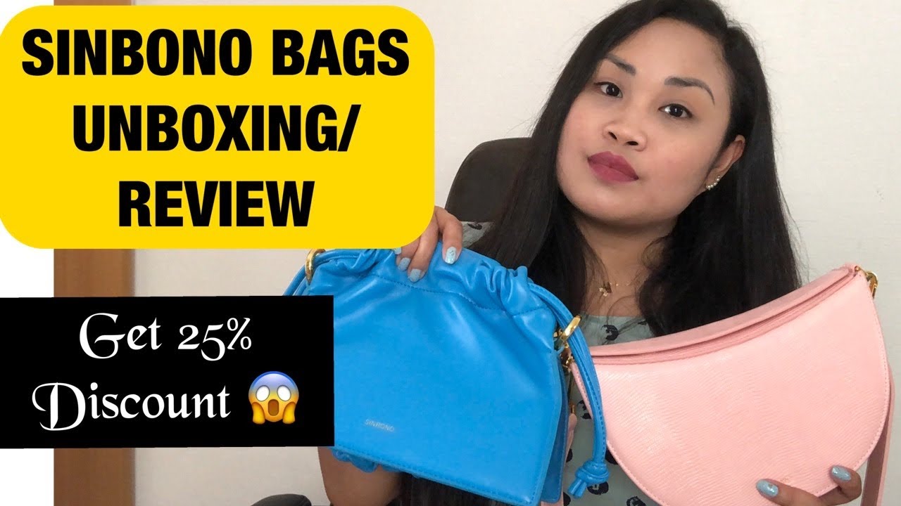 SINBONO BAGS UNBOXING//REVIEW//FILIPINA IN GERMANY - YouTube