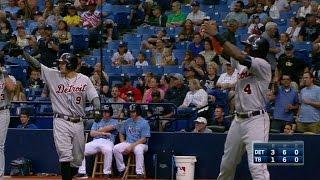 DET@TB: Upton puts the Tigers on top with a double