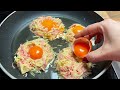 Gießen Sie einfach ein Ei über eine Kartoffel und das Ergebnis ist erstaunlich! Rezept in 5 Minuten.