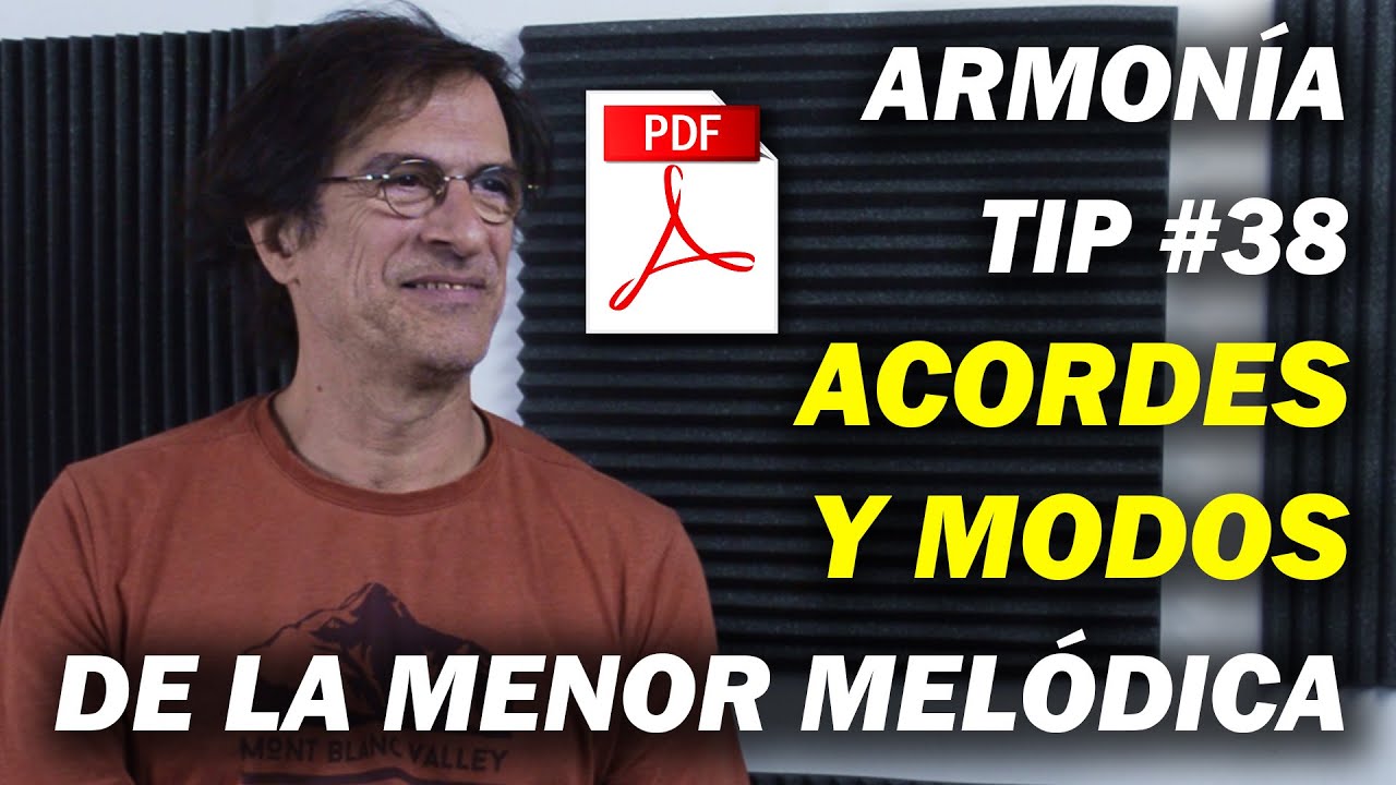 ARMONÍATip #38: Modos y Acordes de la Menor Melódica. Descarga Pdf