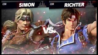 Original vs. Echo - Simon vs. Richter - Super Smash Bros. Ultimate