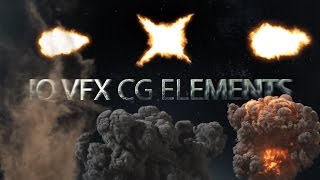 IQVFX CG Elements: vfx assets and a stock footage pack for after effects