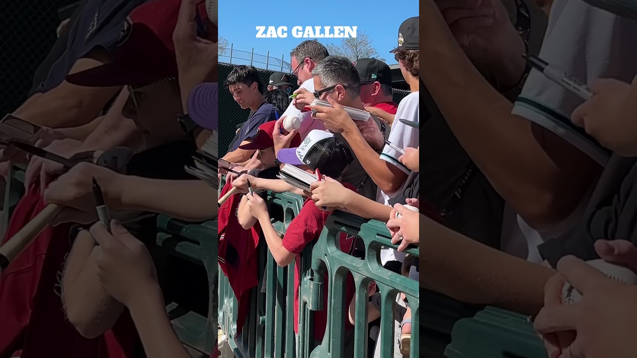 Zac Gallen , Spring Training 2024 Dbacks 