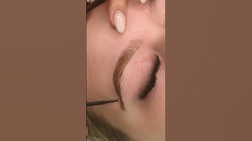Eyebrow tint with waxing