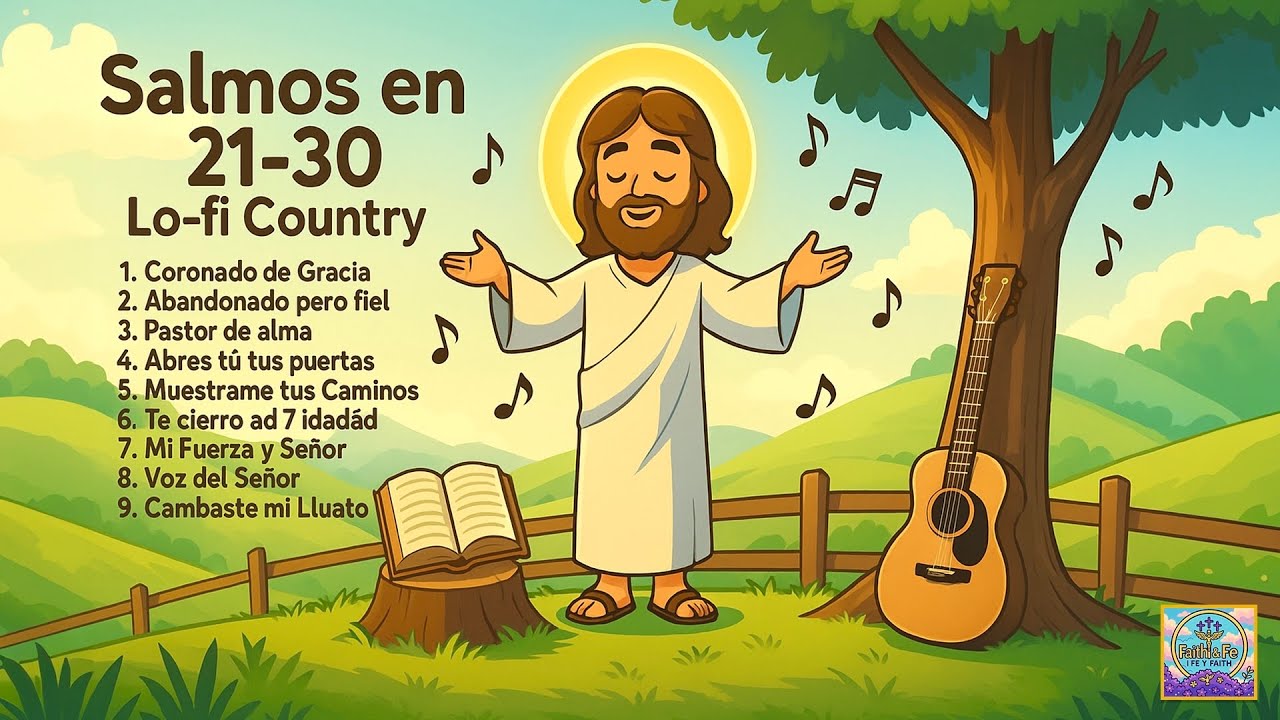 Salmos 21-30 en Lo-fi Country 🌾 Música Cristiana Relajante para Orar y Meditar