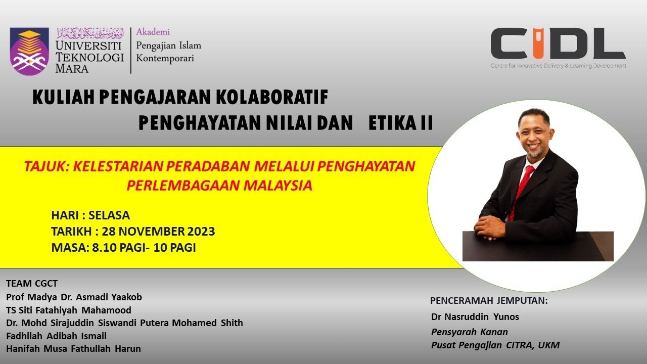 Kelestarian Peradaban Melalui Penghayatan Perlembagaan    Malaysia