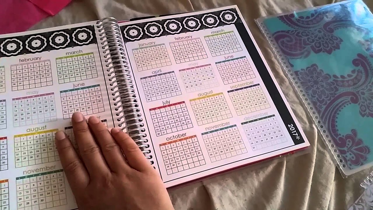 Box opening my 2015 erin condren life planner - YouTube