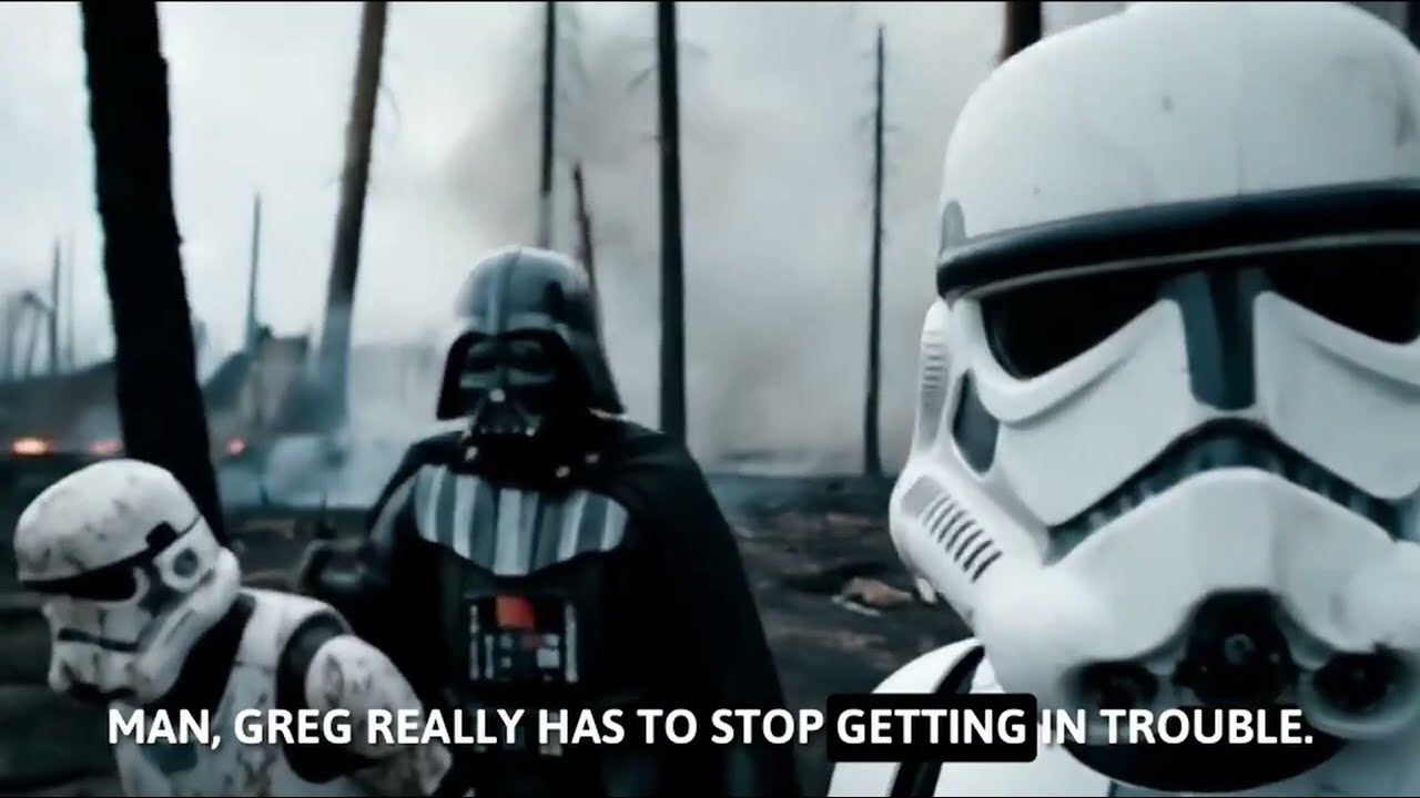 POV: You’re a Stormtrooper… and Greg Ruins Everything 💀 (Parody)