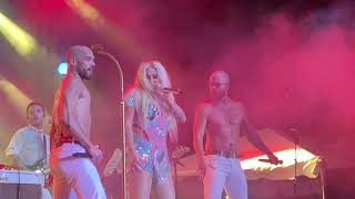 Kesha performing Gold Trans Am live during Kesha Cruise 2019