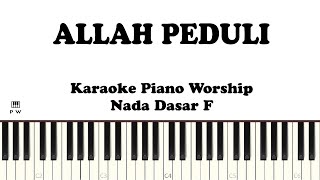 Download Lagu (F) ALLAH PEDULI Karaoke Piano Rohani Kristen | Iringan Piano Allah Peduli | Piano Worship Indonesia MP3