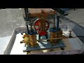 Steam Engine Twin Cylinder - Non dead Centre Engine