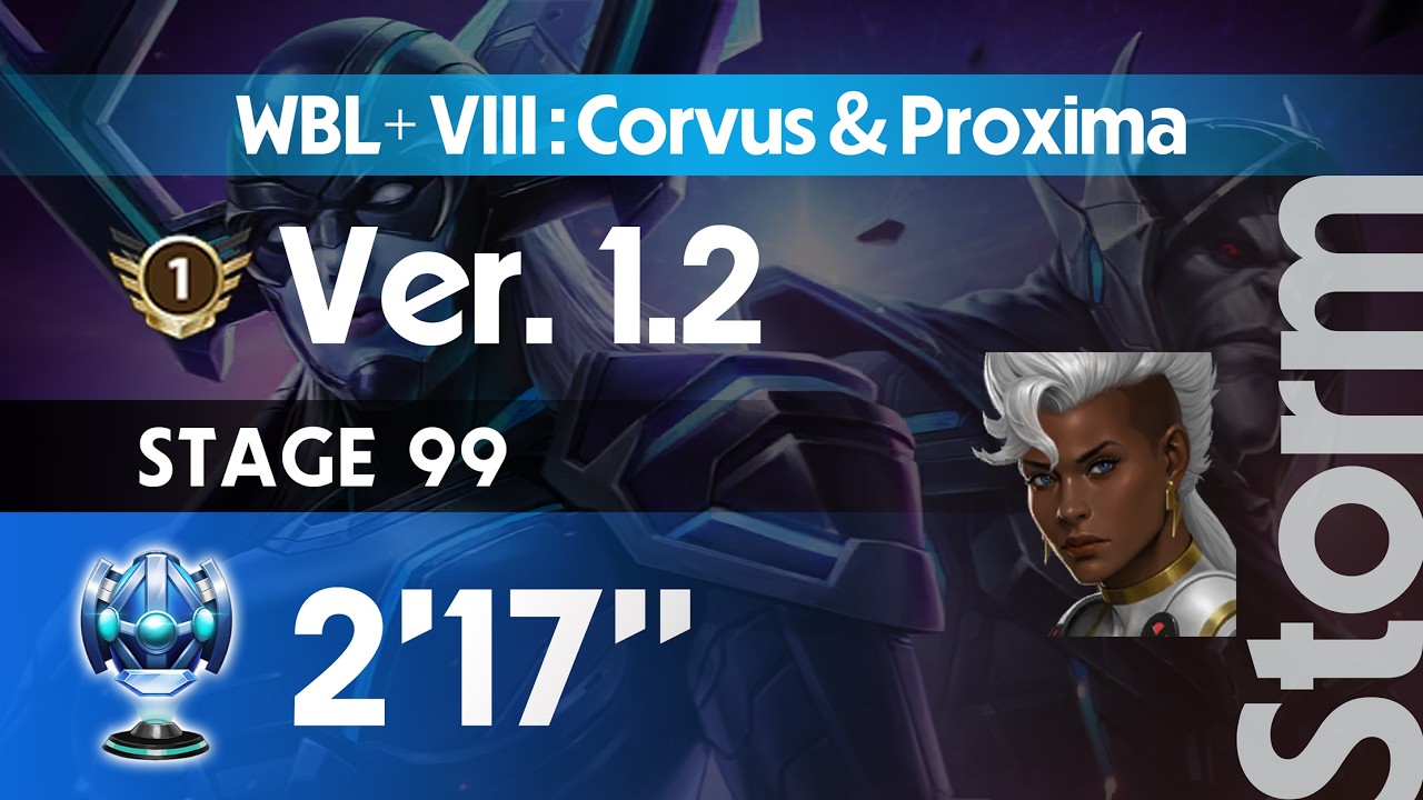 CorProx (2nd NERF) 99｜148s: Storm - WBL+ VIII｜Rankrun v1.2 - YouTube