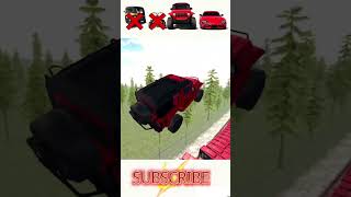 4 Car Challenge 😱 indian bikes driving 3d game #viral #gta #hulk @GOLU_GAMER_14