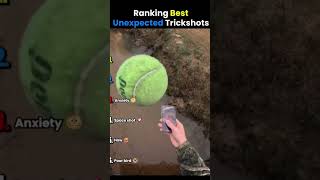 Ranking Best Unexpected Trickshots 🎯😱 #trickshot #ranking #fails #shorts #viral