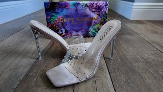 Clear Heel Try-On & Review Cape Robbin Transparent Heels Brisa Model