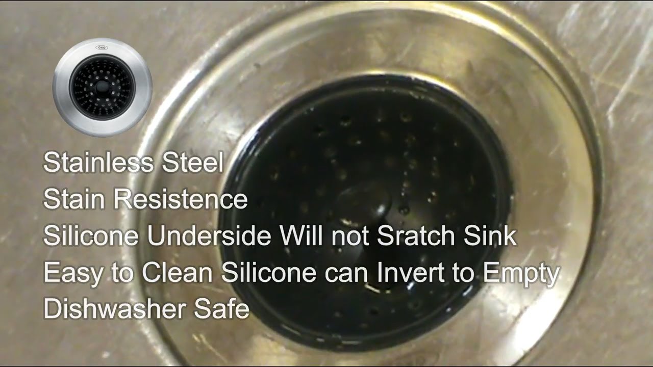 Awesome Kitchen Sink Strainer Oxo Good Grips Silicone Sink Strainer Review