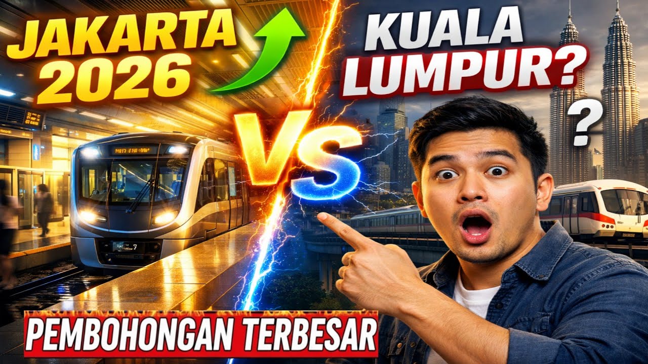 Pembohongan Terbesar Tentang Kuala Lumpur Kononnya Mengatasi Jakarta 😱 Fakta Sebenar Terbongkar!