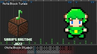 ♫ Saria's Ragtime Jazz - Minecraft Note Block Cover (Note Block Studio Version) ♫