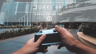 Zorki 4K   Kodak Ektar 100 | Makati City Photowalk | Insta360 Go 2 POV