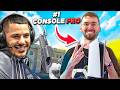 #2 RANKED PLAYER Teams With #1 CONSOLE PRO 😱