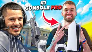 #2 RANKED PLAYER Teams With #1 CONSOLE PRO 😱