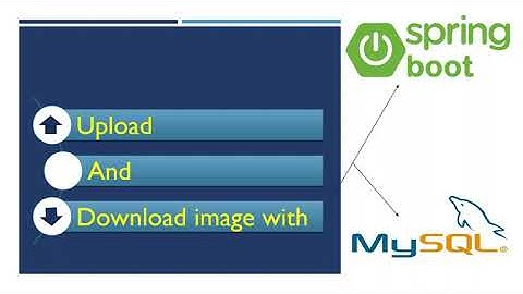 upload and download file using | spring boot  and mysql.