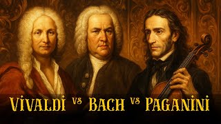 Vivaldi vs Bach vs Paganini🎻  – Who Reigns in Classical Brilliance🎻