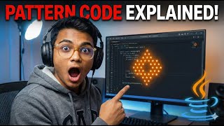 Diamond Pattern in Java | Dry Run + Full Code Explanation (Super Easy!)” #youtube #ytvideo