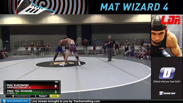 Mat 10 182 Mac Kukowski Minnesota Storm Red Vs Mik...