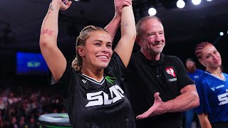 Celebrity Paige VanZant Post-Match Interview | Power Slap 12 Profile