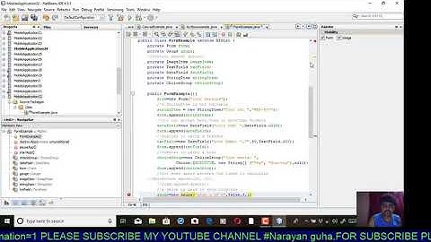 NETBEANS IDE  6.5.1 SOFTWARE MOBILE APPLICATION PROJECTS LIVE ON 17/08/2019