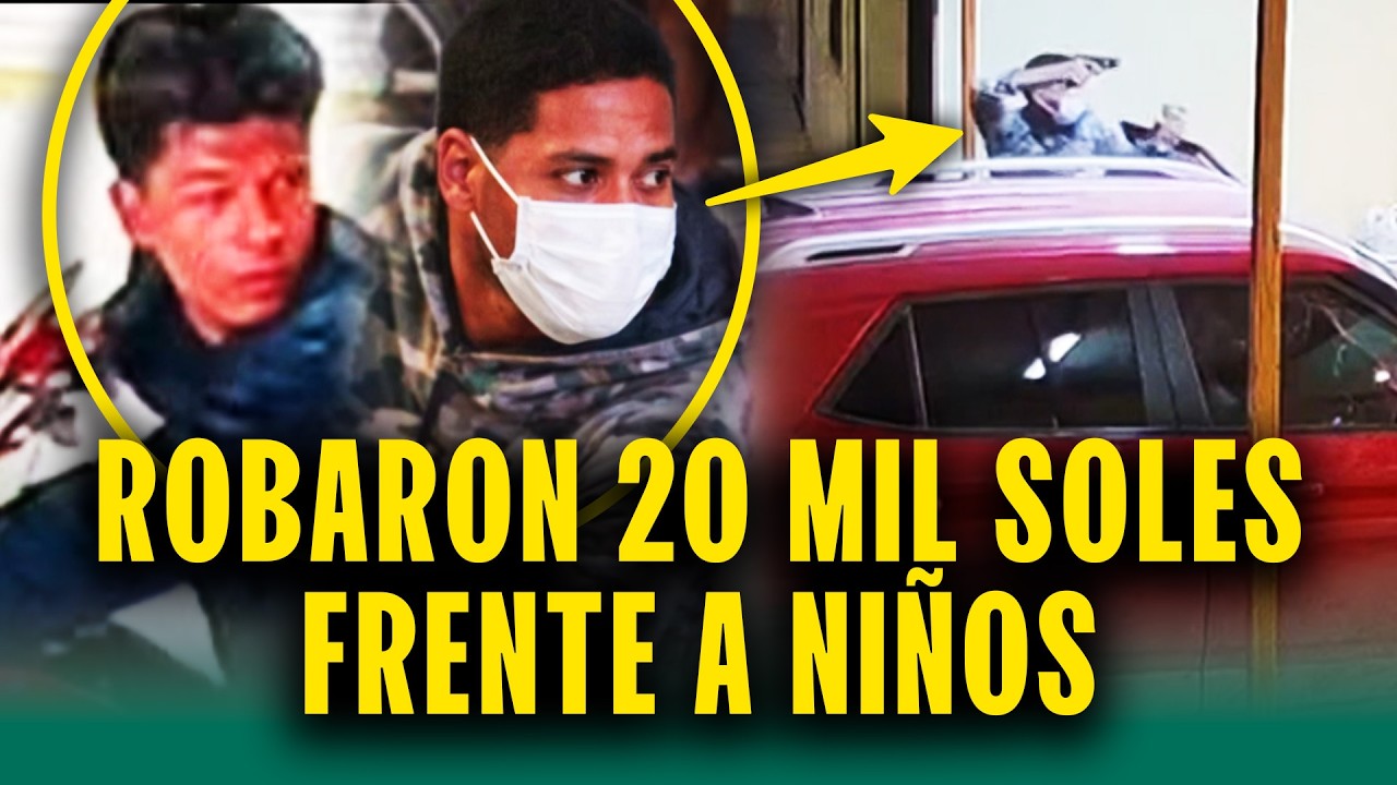Encañonan a empresaria frente a niños para robarle 20 mil soles: Estos son sus rostros