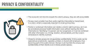 Social Media Scenario 2 - Confidentiality