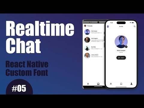 Realtime Chat - 05 React Native Custom Font