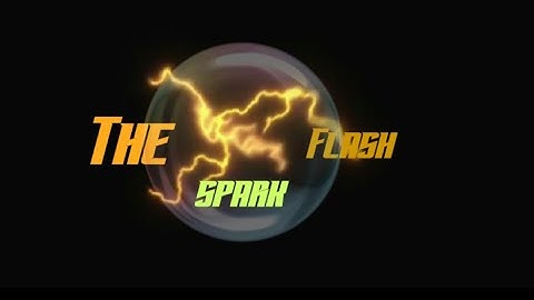 Flash fast Running vfx spark light After effects / Adobe premiere pro