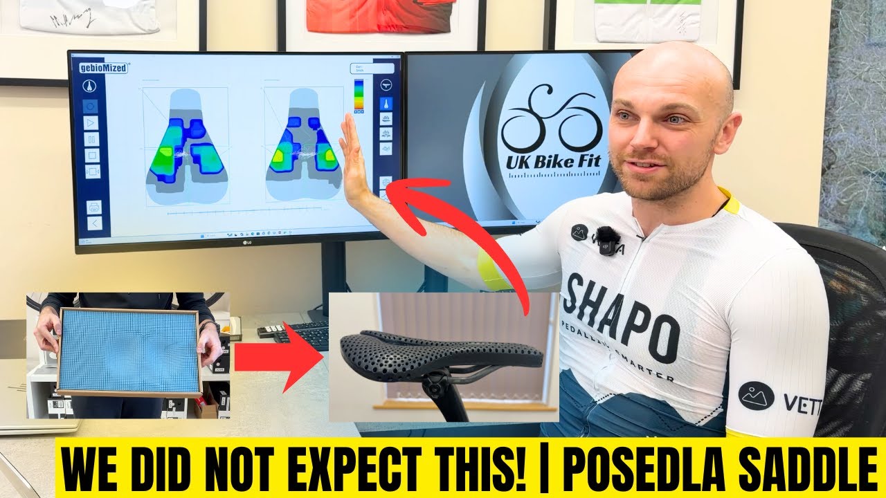 Специалист по подбору велосипедов тестирует изготовленное на 3D-принтере седло Posedla – действит...
