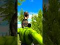 👉 Hulk 🧌 vs Monster Dinosaur 🦖 | Epic Fight 🔥😱 3D Gaming Video #shorts #trending #gaming