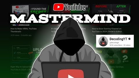 How ‪@DecodingYt Dominates YouTube : His SECRET to Beat the YouTube Algorithm.