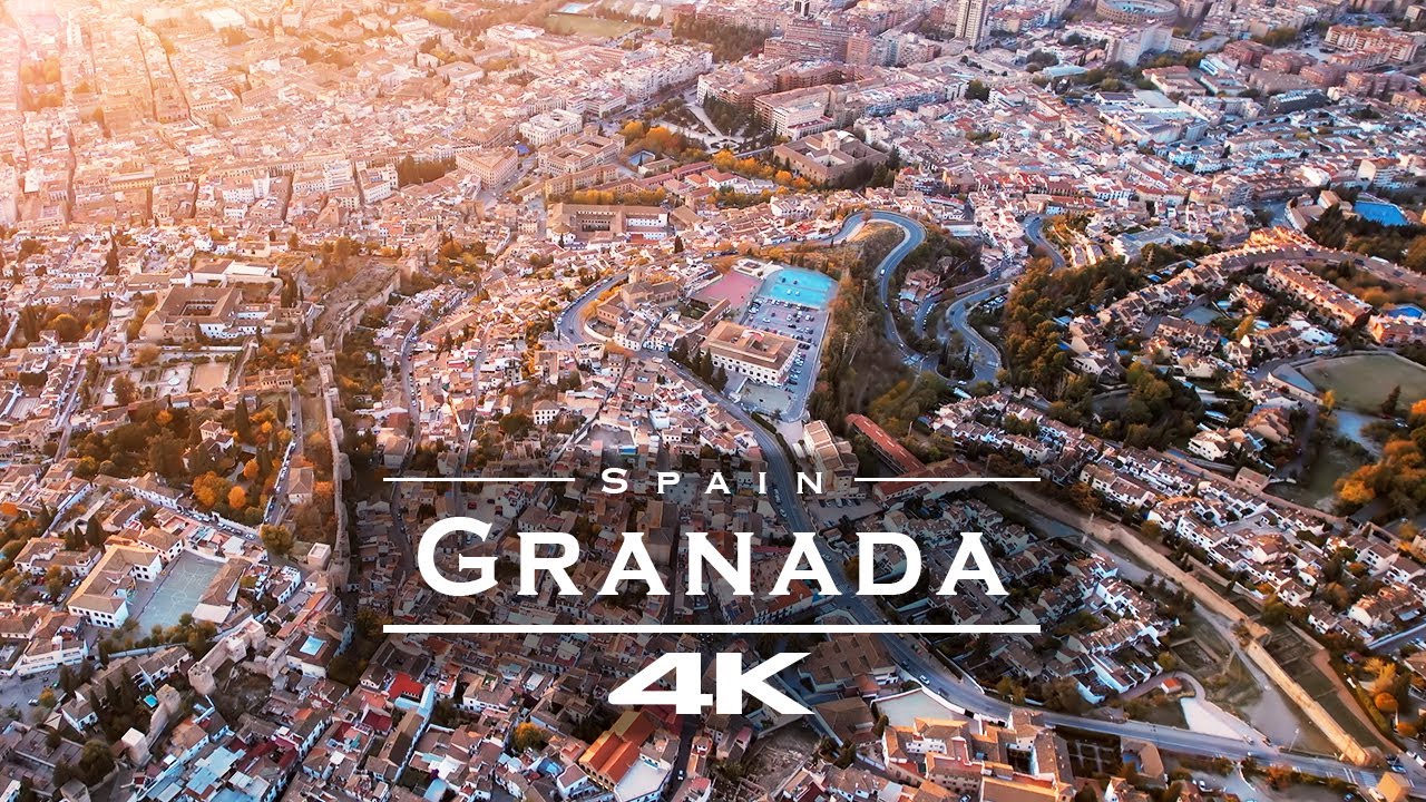 Granada, Spain 🇪🇸 - by drone [4K]