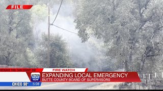 Butte County supervisors expanded local emergency proclamation