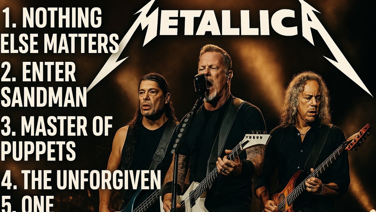 Best Guitar Riffs Playlist Nonstop | Slow Rock Live Concert with Emo Rock & Metallica Classics