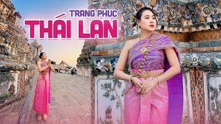 Trâm bận trang phục Thái, gặp chị đồng hương nên vui quá chia sẽ cho cả nhà biết luôn