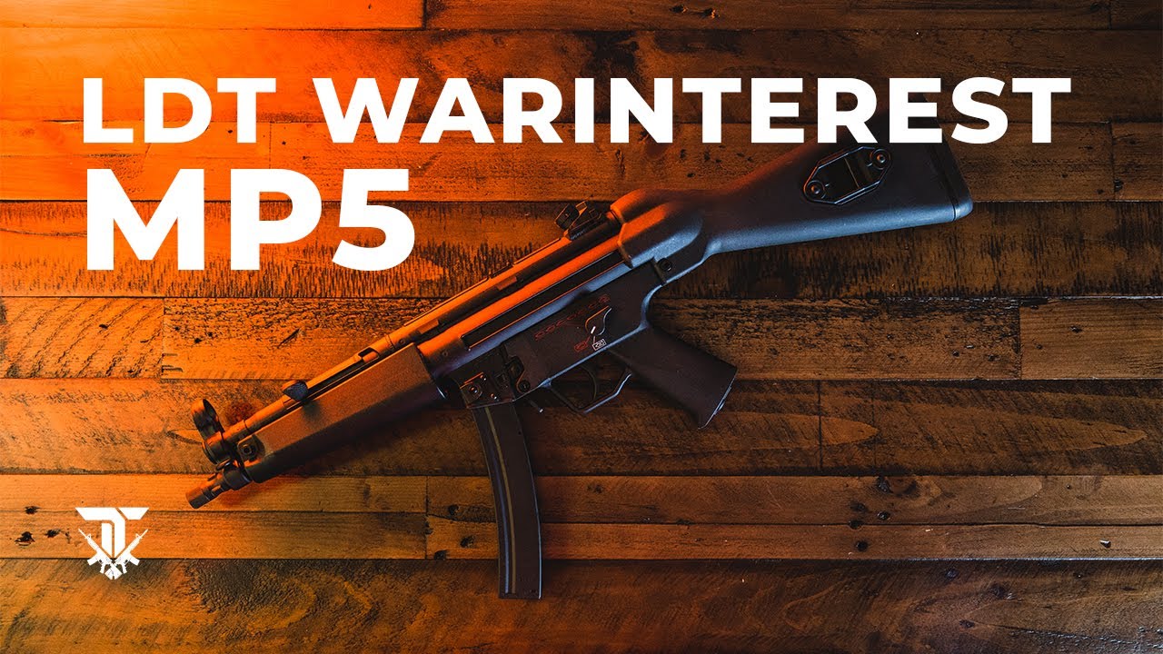 LDT Warinterest MP5 Gel Blaster Review TacToys YouTube