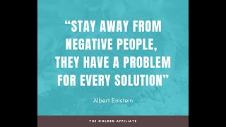 The Power Of Avoiding Negative People: Embracing Solutions Over Problems.