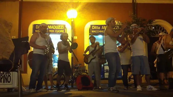 musicanti di san crispino a Piadiniamo 25 lug 2014...