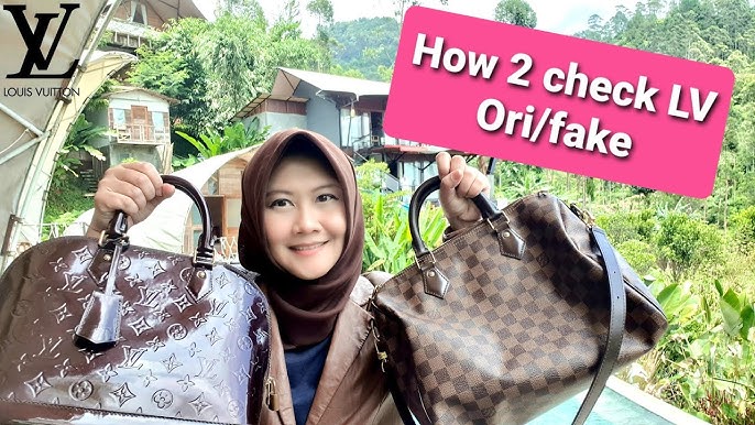 REAL VS. FAKE Louis Vuitton Alma BB Monogram Vernis leather / VLOG #8 /  Laarni B N'style 